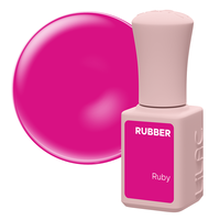 Oja semipermanenta Lilac Rubber Ruby 6 g - 1