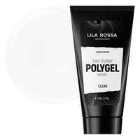 Polygel Lila Rossa Premium, 60 g, Clear - 1