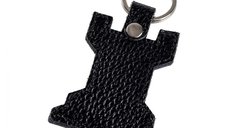 Breloc din piele Tura Neagra