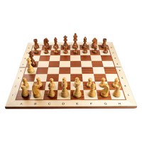 Combo set cu piese Staunton 6 German si tabla pliabila artar no. 6 - 1