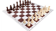 Combo set Staunton 6 lemn  cu tabla PVC