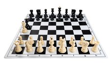 Comboset ABS Zagreb: Piese Plastic model Zagreb +Tabla PVC alb  negru