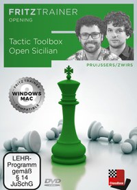 DVD : Tactic Toolbox Open Sicilian - Pruijssers   Zwirs - 1