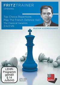 DVD- Top Choice Repertoire: Play the French Defence Vol.1 - 1