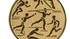 Emblema Aurie pentru Medalii si Cupe Atletism 25mm