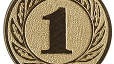 Emblema medalie cu simbol si numar, 25mm
