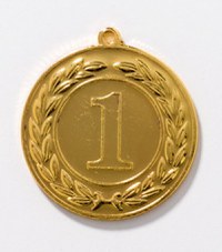 Medalie ME 45 cu numere - 40mm - 1