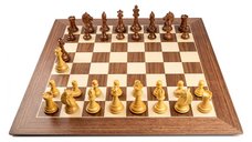 Piese lemn Staunton 6 Design Alban cu Tabla lemn nuc Rechapados 55mm