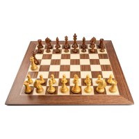 Piese lemn Staunton 6 Design Alban cu Tabla lemn nuc Rechapados 55mm - 1