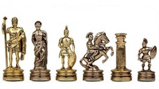 Piese sah din metal - Grecii si Romanii - Mediu