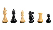 Piese sah lemn Old English Staunton 4 - Ebonised -