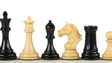 Piese sah Staunton 7 lemn  DERBY KNIGHT - Abanos