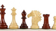 Piese sah Staunton 7 lemn Padauk BAGGIO