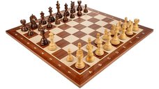 Piese Staunton 6 Columbia cu Tabla de lemn mahon 55 x 55 mm