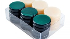 Puluri joc table - sidef Verde- d.36 mm