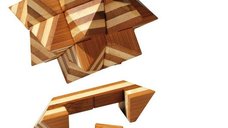 Puzzle 3D Apollo din Bambus