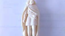 Rege alb pentru setul tematic din plastic Viking - Piesa de rezerva