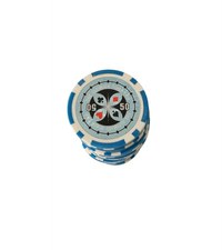 Set 25 jetoane poker ABS 11,5 gr model Ultimate, inscr. 50 - 1