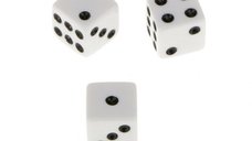 Set de 2 zaruri de 8.5 mm pentru jocul de Table