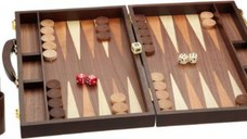 Set joc table   backgammon - frasin - 38x48 cm