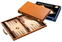 Set joc table   backgammon - frasin - 45x59 cm - Desigilat - 1