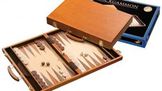 Set joc table   backgammon - frasin - 45x59 cm - Desigilat