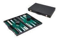 Set joc table Backgammon in stil Casino Mediu - 45x57 cm - Verde, New edition - 1