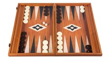 Set joc table backgammon lemn cu aspect de Mahon ,   47 x 60 cm