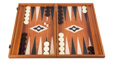 Set joc table backgammon lemn cu aspect de Mahon ,   47 x 60 cm
