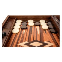 Set joc table backgammon palisandru Santos - 48 x 60 cm - 1