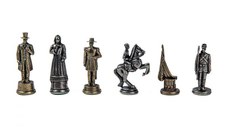 Set piese din metal  - Razboiul Civil American