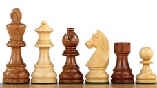Set Piese sah lemn German Staunton 6 Clasic