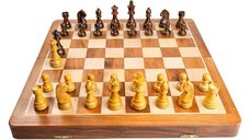 Set piese si cutie cu tabla de sah - Tournament cu regine suplimentare