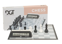 Set Sah DGT cu TABLA , PIESE SI CEAS - DGT CHESS BOX - 1