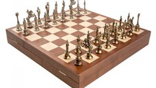 Set sah din metal  -Imparatul Napoleon