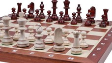 Set sah Tournament  Nr. 6 cu regine suplimentare