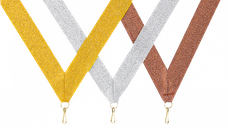 Snur pentru Medalii Colorat, 22mm Latime
