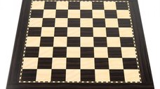 Tabla de sah din lemn cu aspect de abanos 30x30 cm, 30mm