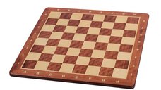 Tabla de sah din lemn padauk, 58  x 58 mm