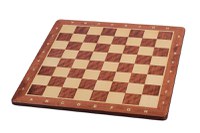 Tabla de sah din lemn padauk, 58  x 58 mm - 1