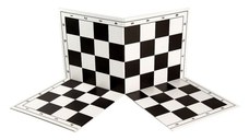 Tabla de sah din plastic pliabila in 4,  - Imperfect