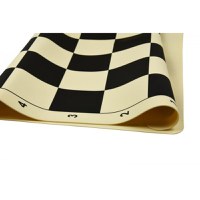 Tabla de sah din silicon crem-maro, 57mm - 1