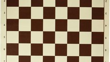 Tabla de sah din vinil crem maro