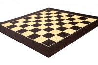 Tabla de sah no.6, lemn wenge, 55x55 cm, patrat 55 mm, Barcelona   Deluxe - 1