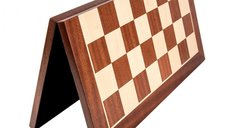 Tabla de sah pliabila - lemn no 6 - mahon - New edition - Imperfecta