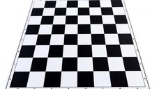 Tabla de sah pliabila PVC no. 4 negru - 47mm