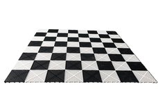 Tabla de sah rulabila din PVC, 240x240 cm, cu patrate de 30 cm
