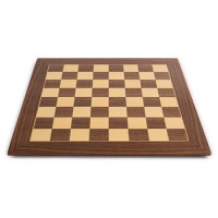 Tabla de sah Walnut Deluxe Barcelona  55mm - 1