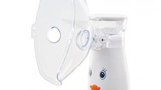 Aparat aerosoli U-Grow UG-UN209, portabil cu ultrasunete, tehnologie silentoasa, masca de copii si adulti inclusa in pachet