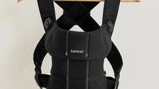 BabyBjorn Mini Black - Marsupiu Anatomic cu Pozitii Multiple pentru Nou-nascuti